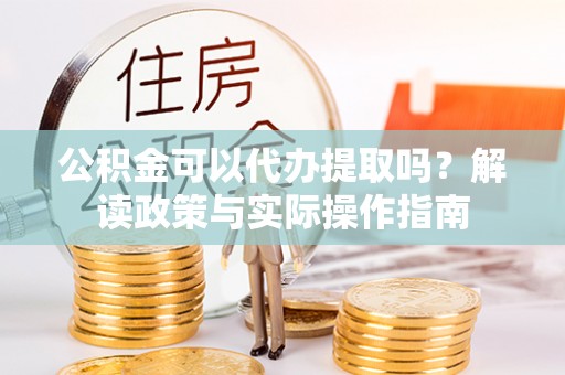 海南公积金可以代办提取吗？解读政策与实际操作指南
